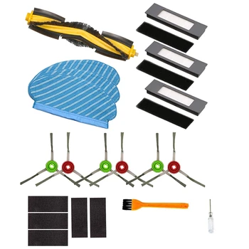 

Replacement Vacuum Cleaner Set Removing Dirt Dust Debris for Ecovacs Deebot OZMO 950 920 Robot Cleaning Accessories