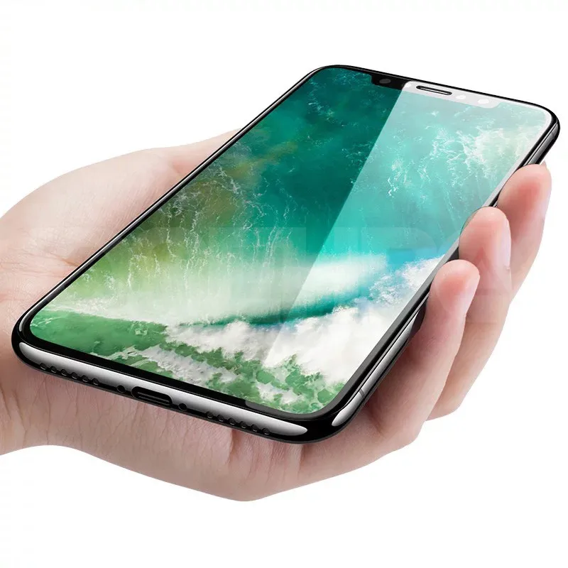 9H Premium Gehärtetem Glas auf die Für iPhone X XR XS 11 Pro Max iPhone 8 7 6 6S Plus 5 5S SE Scree