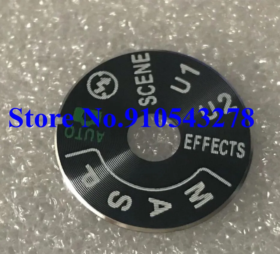 

NEW Top Cover Function Dial Model Button Label For Nikon D7100 Digital Camera Repair Part