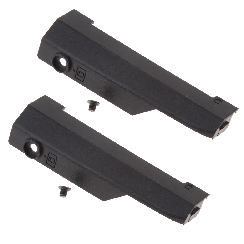 2x Hard Drive HDD Caddy Cover Door Lip Bezel for Computer Lenovo IBM Thinkpad T410 T410i -Black