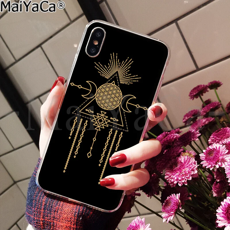 Art Sun Flowers Cat Snake Moon