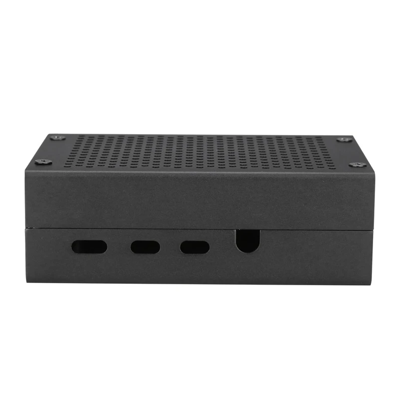 Алюминиевый Чехол для Raspberry Pi 4, металлический чехол для Raspberry Pi 4 с охлаждающим вентилятором и радиаторами для Raspberry Pi 4 Model B