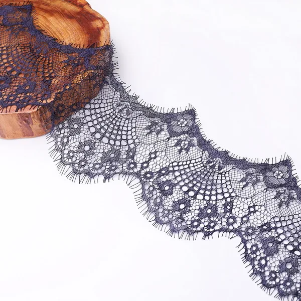 Vibrant Embroidered Lace Ribbon Fabric Trim for DIY Crafts - 42 Yards Total