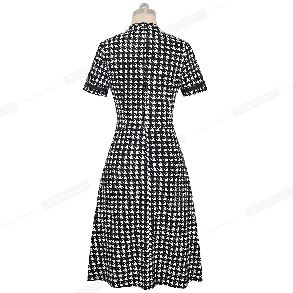 Ayowangyina, винтажное, элегантное, лоскутное, круглый вырез, Pinup, для женщин, Vestidos, Бизнес Стиль, вечерние, расклешенное, а-силуэт, Ретро стиль, женское платье, A135