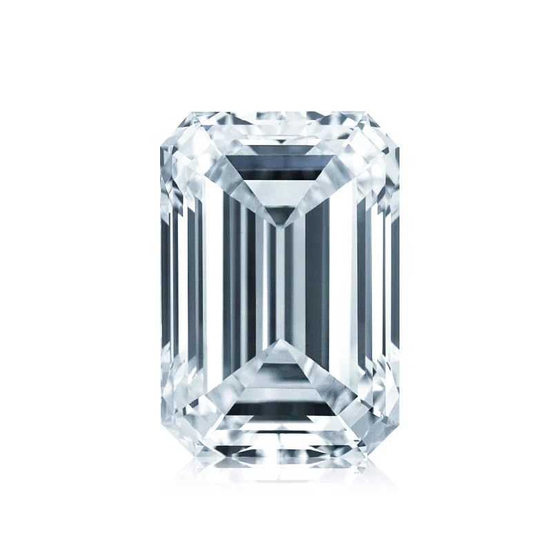 

8*6mm Test Positive CHARLES & COLVARD Loose Moissanite Emerlad Diamond 2CT Moissanite Emerlad Loose Diamond for Ring Emerlad