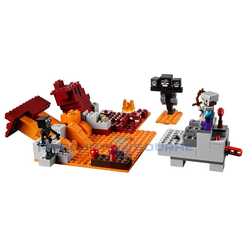 Wither Building Blocks With Armored Steve Action Figures Compatible My World Bricks Set Gifts Toys 21126 Wither Building Blocks With Armored Steve Action Figures Compatible My World Bricks Set Gifts Toys 21126