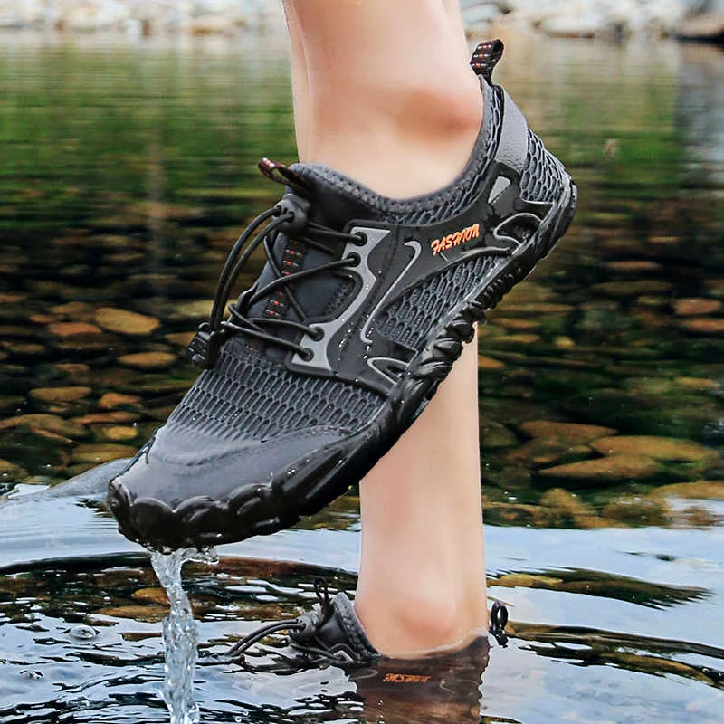 Zapatos de agua hombre, calzado vadear, de secado para deportes al aire libre, transpirables, para natación, Surf, Playa|Calzado para río| - AliExpress