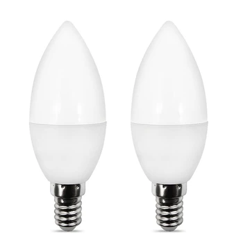 

Smart LED Bulb E14/E12 RGB+W+C Dimmable Light LED Remote Control Work with Home Assistant