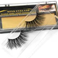 Различных OEM пользовательских окно ресницы коробка упаковка с логотип из золотистой фольги- PX2037