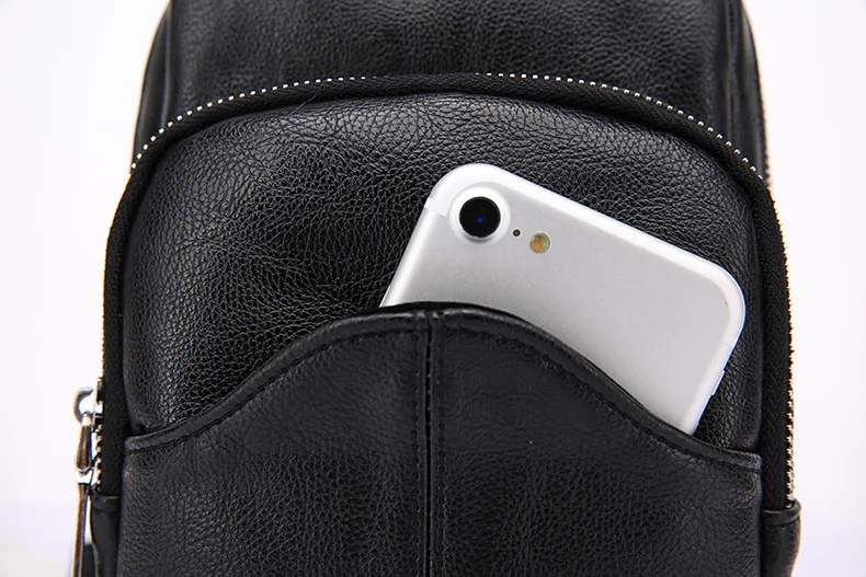 Мужская нагрудная сумка из искусственной кожи Mochila, тактическая маленькая сумка, уличная военная сумка на плечо, тактическая дорожная сумка через плечо