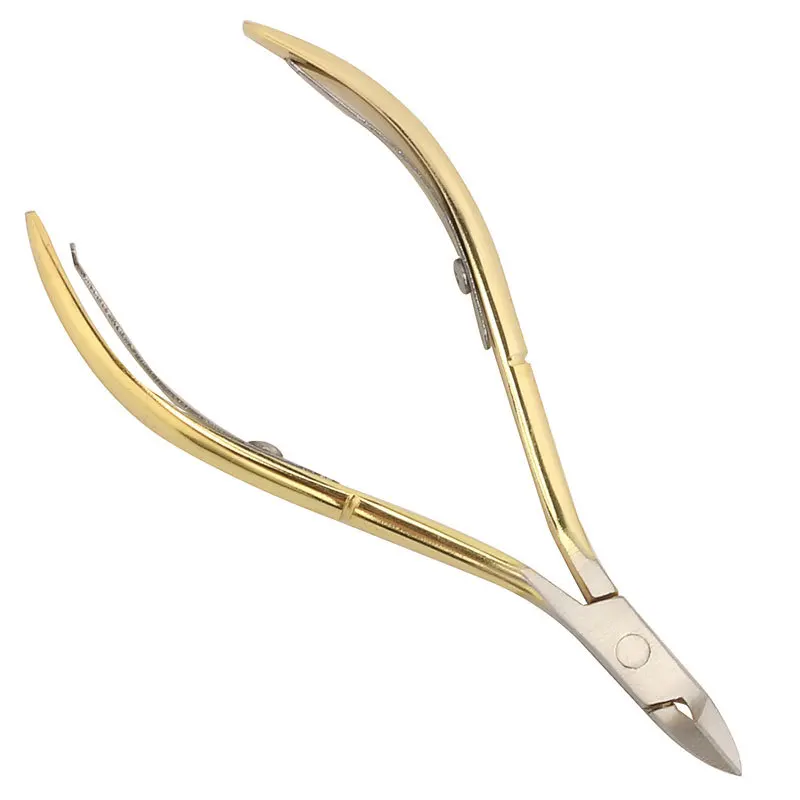 LIZY Stainless Steel Dead Skin Manicure Scissors Toenail Cutter Forceps Sharp Edge Nail Cuticle Nippers Clipper Pedicure