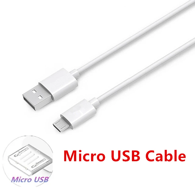 Адаптивное быстрое зарядное устройство USB для Redmi 7 7A 6a 4X для samsung galaxy J6 J8 A6 A7 Honor 8x 7x 8a 7a кабель для зарядки - Тип штекера: micro usb cable