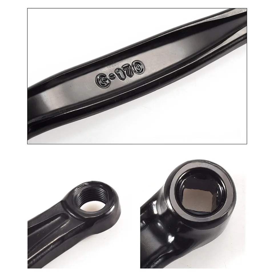 2 Pièces Bras De Manivelle 170 Mm Trou De Vélo électrique Manivelle Moteur Central Accessoire De Bras De Manivelle, Pour Vélos électriques BOSCH