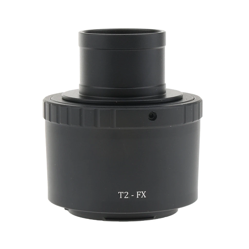 T2 Lens to FX Mount Camera Adapter with M 42 to 1.25 inch Telescope Mount Tube for Fujifilm Telescope