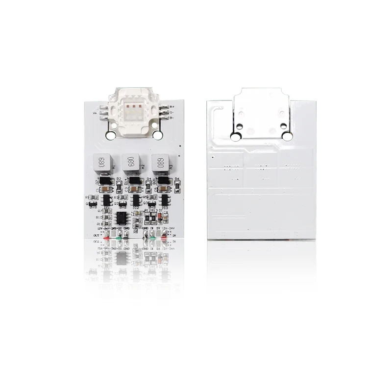 WS2811 high power 3W/9W led full color pixel module , RGB addressable full color pixel floodlight DC12-24V