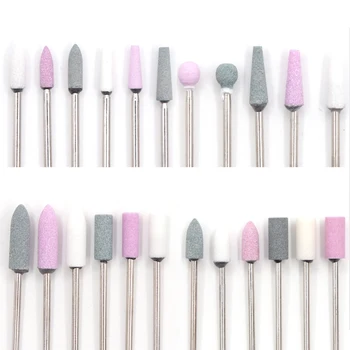 

Ceramic Stone Nail Drill Bits Manicure Cutter For Pedicure Manicure Machine Polish Electric Milling Cutter For Manicure Nail Art