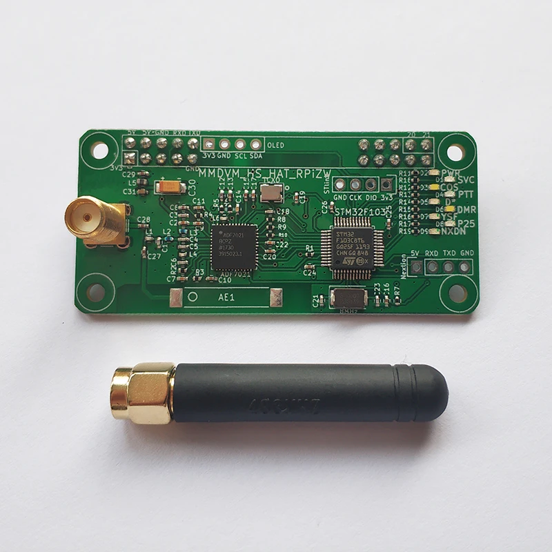 

VHF UHF MMDVM Hotspot + Antenna pi-star Support P25 DMR YSF DSTAR NXDN POCSAG for raspberry pi