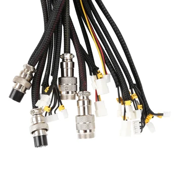 

3D Printer Device Connectors No Soldering Upgrade Extension Cable Kit Removable Easy Use Accessories Durable For CR 10 Series