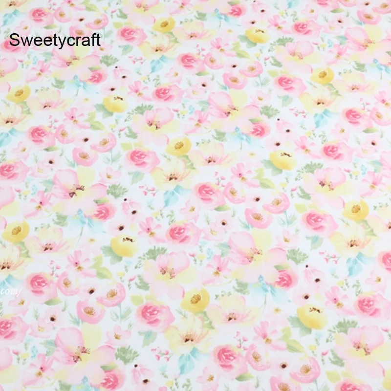 Flower Cotton Fabric 5