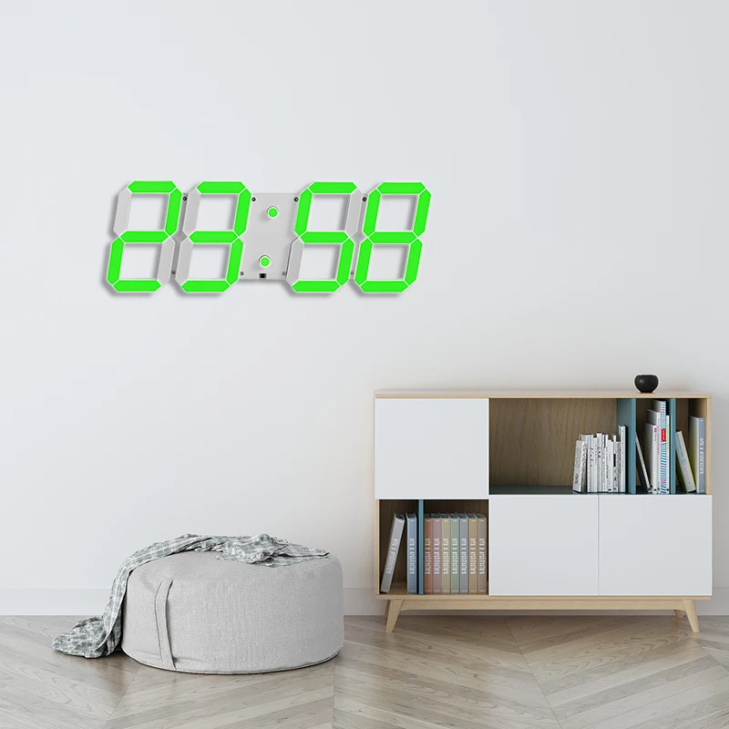 

2019 HOT часы настенные digital wall clock часы настенные большие clock wall zegar na sciane despertador digital clock