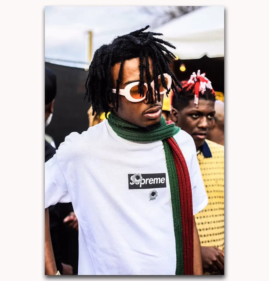 New Playboi Carti Custom Rap Music Star 2-Silk Art Poster Wall Sicker Decoration Gift