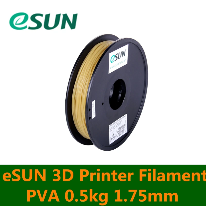 Почта из России eSUN PVA 3d принтер нить естественного цвета 1,75 мм 0,5 кг 3D Печатный материал высокое качество