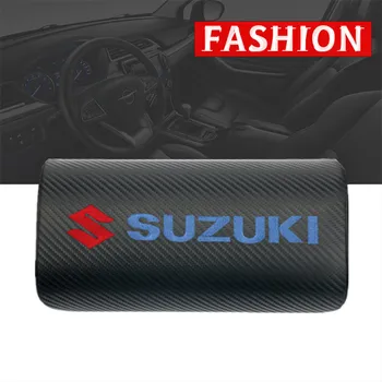 

Car Styling For Suzuki SWIFT VITARA SX4 Accessories car neck pillows both side pu leather single headrest cover 1PCS