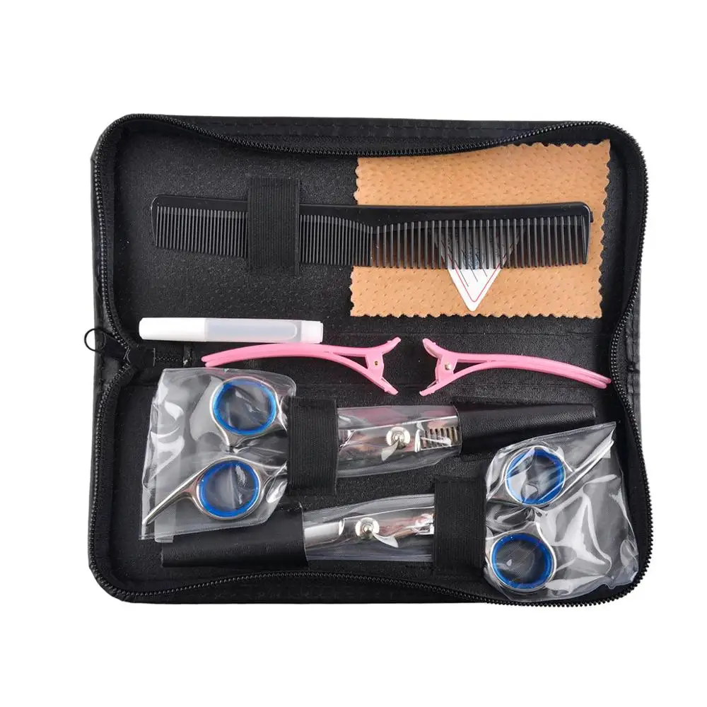 

Hairdressing Tools 6.0 inch Barber Hair Scissors Suit Hair Clipper Razor Hair Styling Scissors Salon Cutter Comb trimmer Set