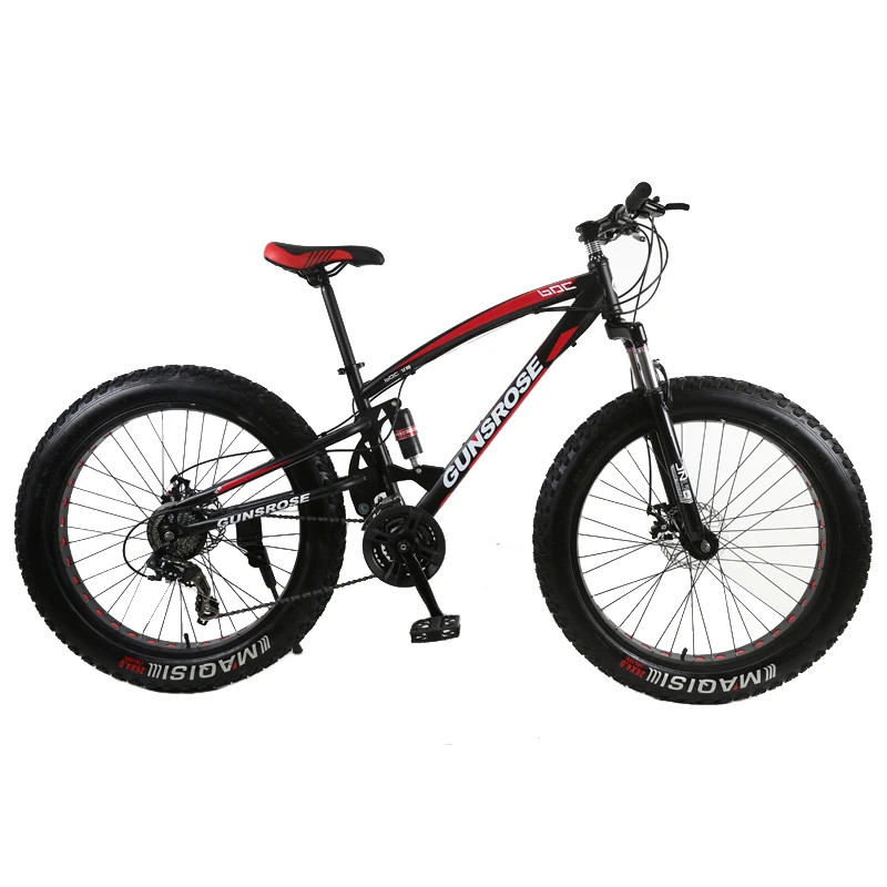 4,0 fat bike, горный велосипед, двойной дисковый тормоз, пляжный велосипед, снежный велосипед, светильник, Высокоуглеродистая сталь, 24/26 дюймов, горный велосипед