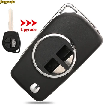 

Jingyuqin Remote Flip Folding Car Key Fob Shell Modified For SUZUKI SWIFT SX4 ALTO VITARA IGNIS JIMNY Splash 2 Button