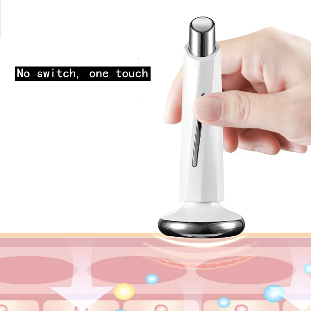 

2 in 1 Electric Eye Massager Anti Aging Wrinkle Eye Patch Relief Micro-current Massage Negative Ion Importing Eyes Care Device