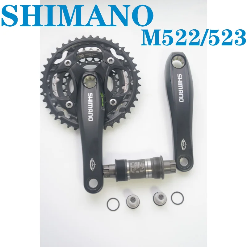 Звездообразная звезда SHIMANO DEORE FC-M522 MTB 3x9S 27S 3x10S 30S hollowtech 170 мм 42-32-22T звездообразная 113