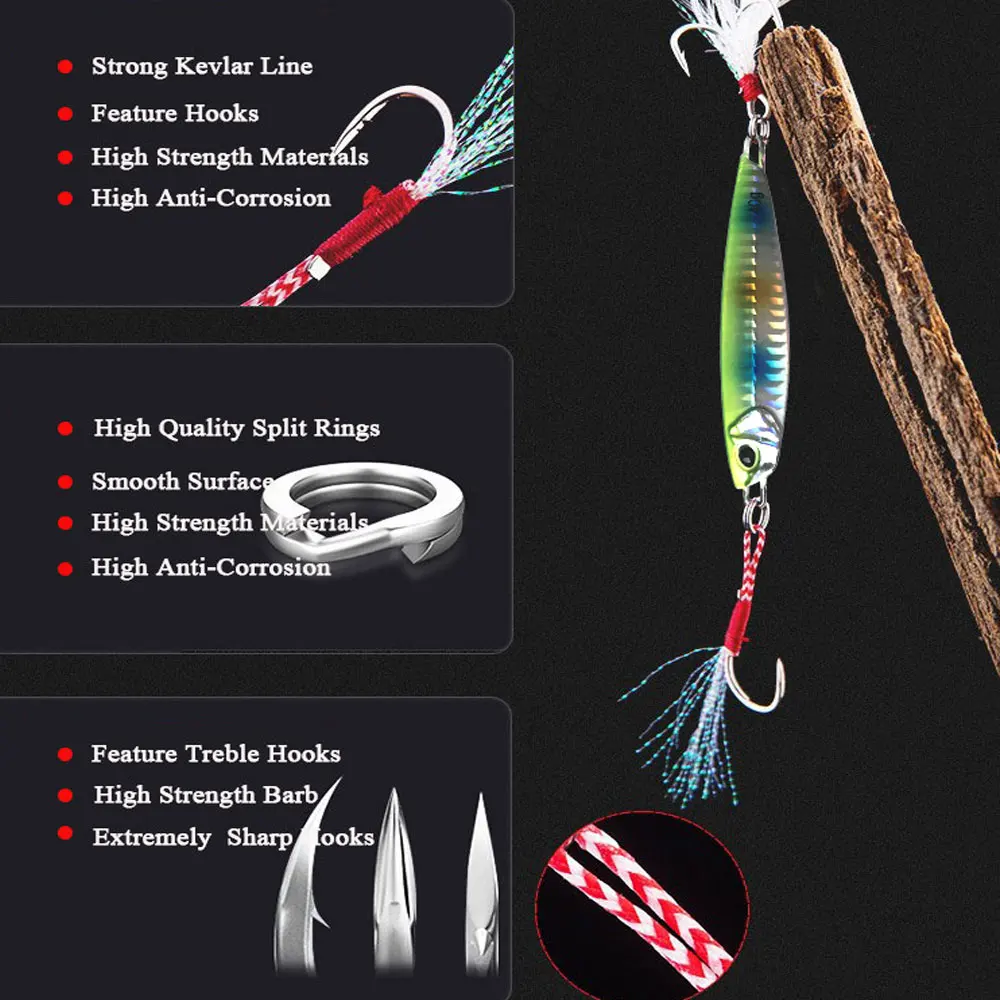 AS Shore Propeller Sequins Cast Jigs Spoon Pesca 30g35g50g80g Leurre Metal  Slow Falling Bait Sea Fishing Bass Lure Angler