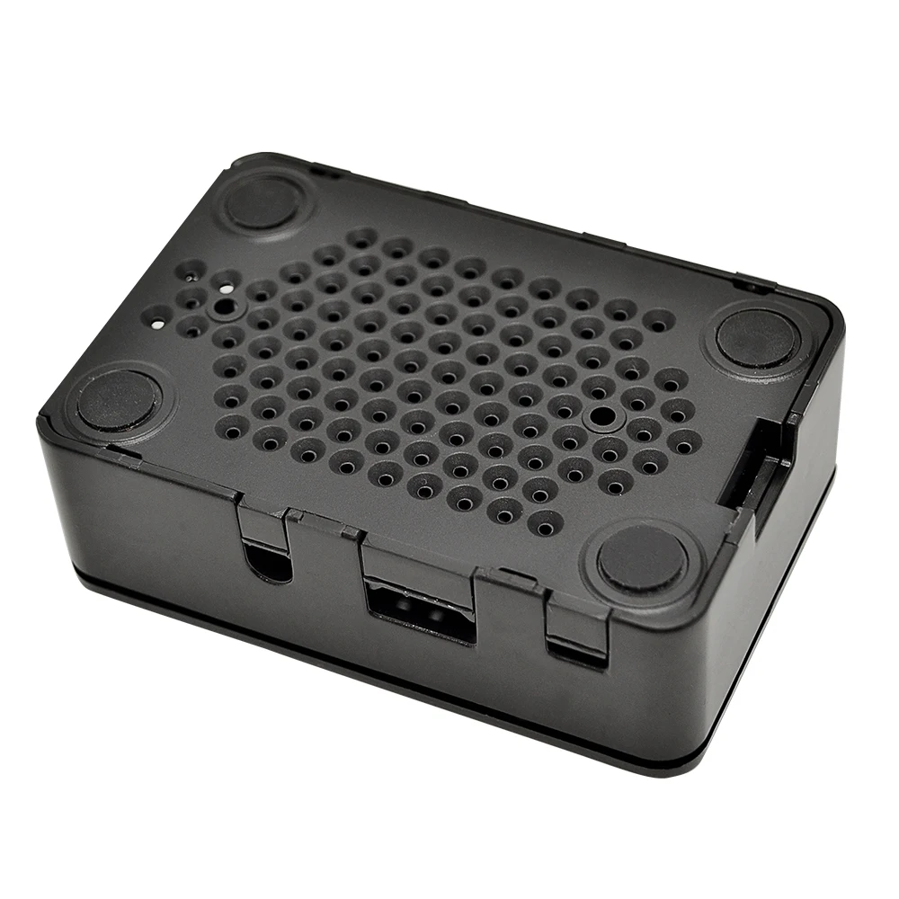 Официальный raspberry pi 3b+ чехол raspberry pi 3 Аксессуары Черный Защитный чехол с кронштейном для камеры