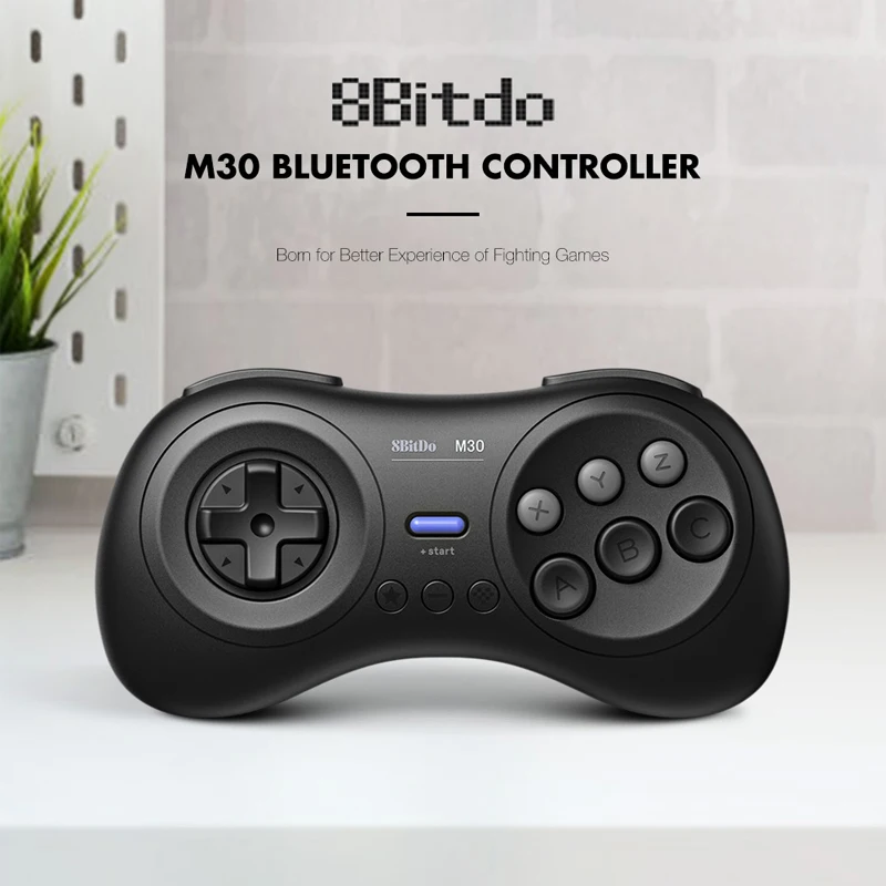 8BitDo M30 беспроводной 2,4G Bluetooth геймпад контроллер для sega Genesis Мега Тип укрепления для nintendo переключатель ПК MAC паровые игры