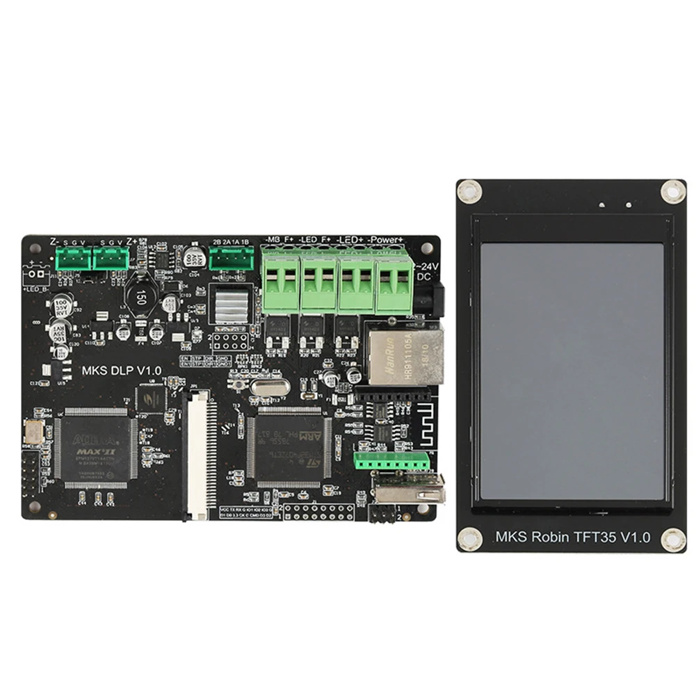 

MKS DLP 3D Printer Controller Board Kit Colorful DIY 3.5inch Photocuring Touch Screen High Performance Durable Open Source TFT35