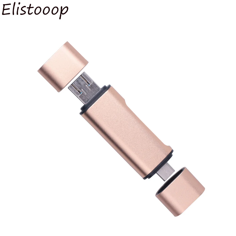 3 в 1 OTG Micro usb type-C интерфейс для TF SD кардридер для Macbook retina 12 Pro 13 15 телефон планшет кардридер