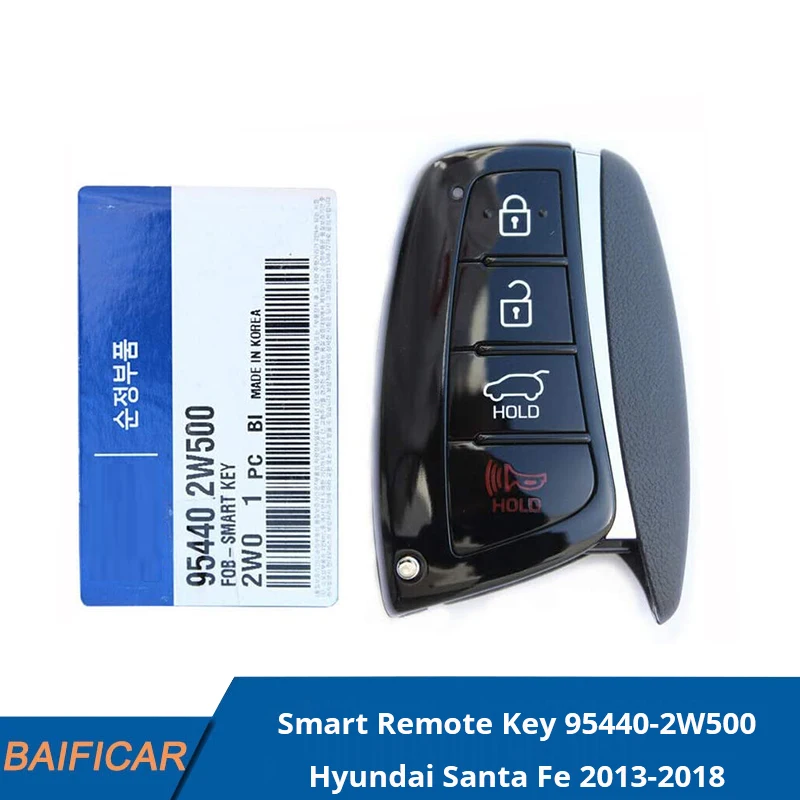 Новый оригинальный смарт-ключ Baificar OEM 95440-2W500 81996-2W040 для Hyundai Santa Fe 2013-2018 | Автомобили