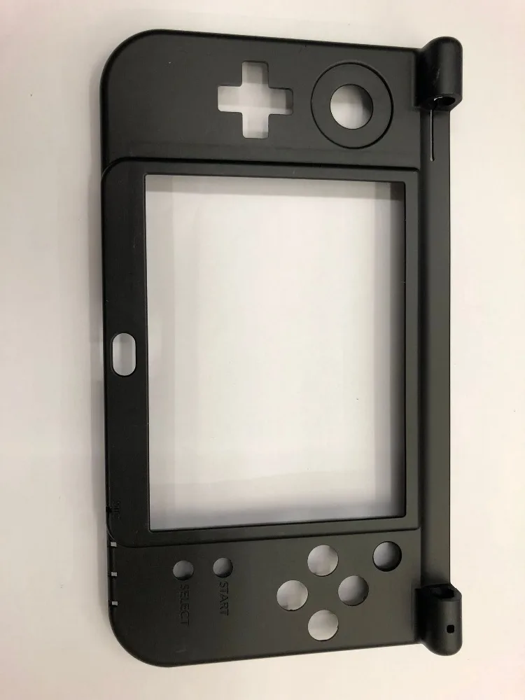 4 цвета Оригинальная передняя панель жидкокристаллический дисплей экран средний корпус+ Петля часть Нижняя средняя оболочка+ крышка батареи Чехол для NEW 3DS XL LL