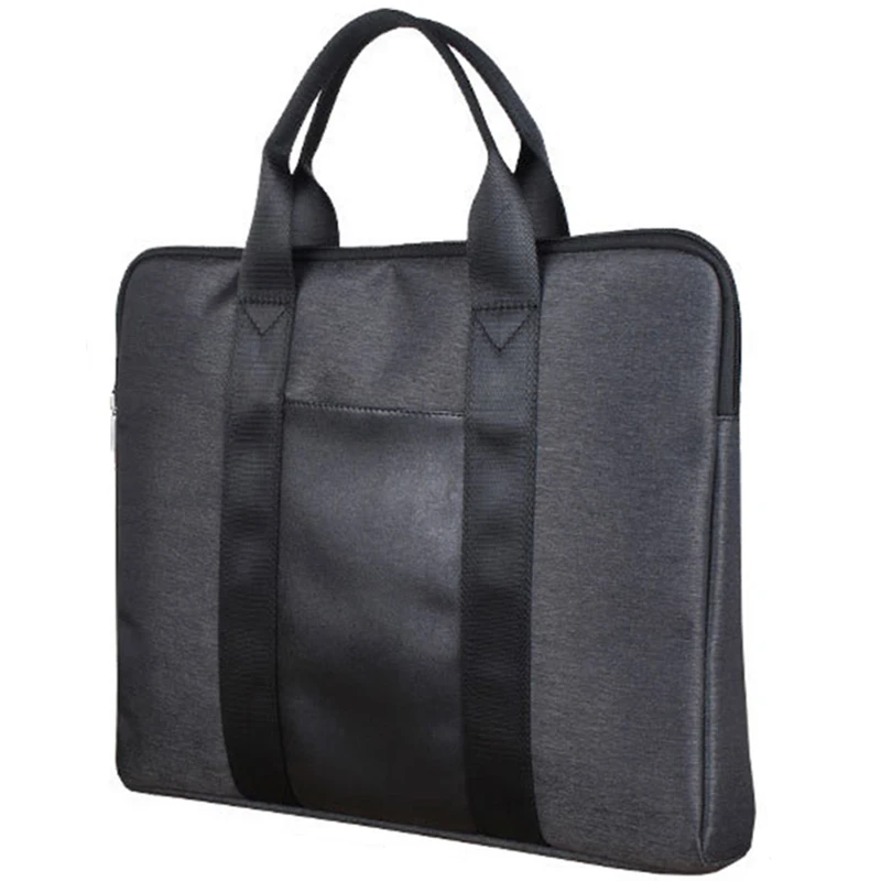 

Business Office Men'S Briefcase Practical Simple Large Capacity File Bag Oxford Cloth Handbag
