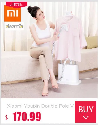 Xiaomi Deerma 220 В ручной отпариватель для одежды бытовой портативный паровой утюг для одежды щетки для бытовой техники