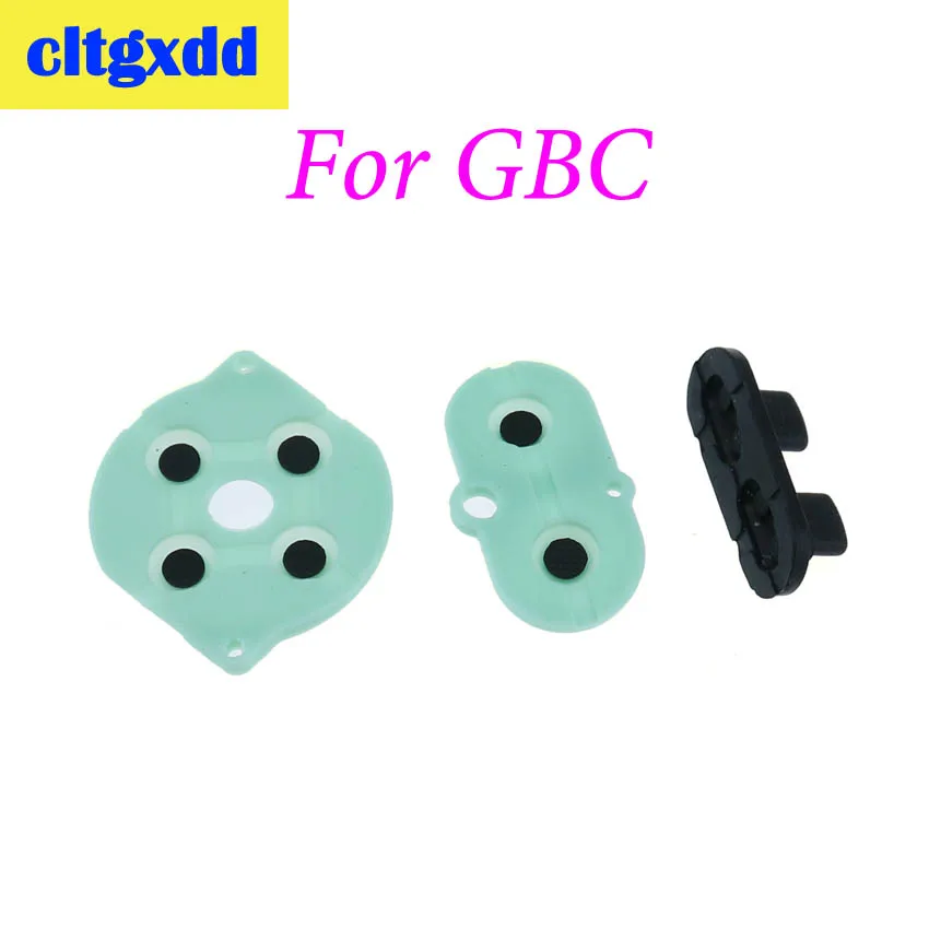 Cltgxdd 1 Set Per Nintendo Game Boy Controller Button Pad In Gomma Siliconica Conduttivo A B Select Start Pad In Gomma Per Gbc