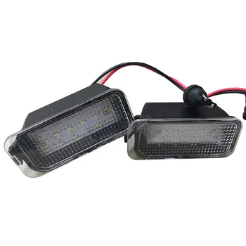 

2pcs Bright Canbus LED Licenses Number Plates Lights For Fiesta Focus Mondeo Galaxy C Max License Plate Lighting