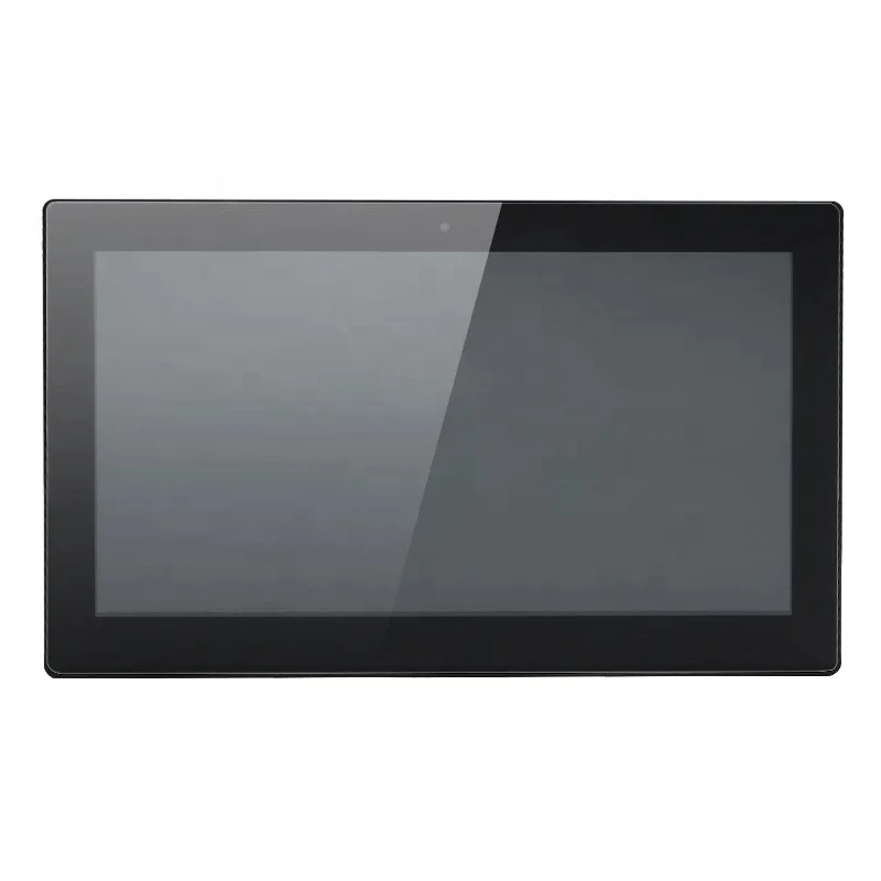 high quality all in one touch screen PC 15.6 inch android wall mount capacitive touch tablet PC with internet port enlarge