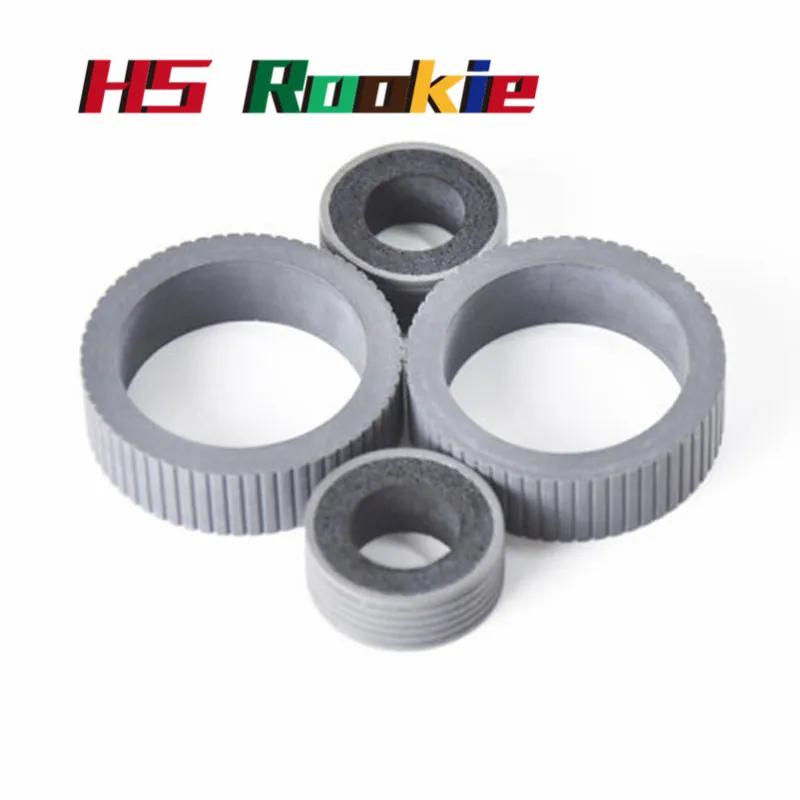 5 Set Scanner Pick Freno Rullo Per Fujitsu Fi-6130 Fi-6130Z Fi-6140 Fi-6140Z Fi-6230 Fi-6230Z Fi-6240 Fi-6240Z Fi-6125 Fi-6225