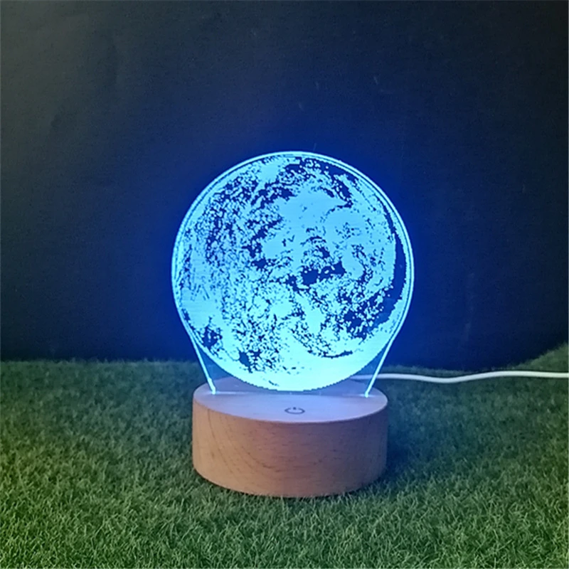 Log 3d Night Light Led Corridor Leisure And Entertainment Place Guest Room Hotel Lob Exhibition Hall Home Place Holiday Lighting Aliexpress