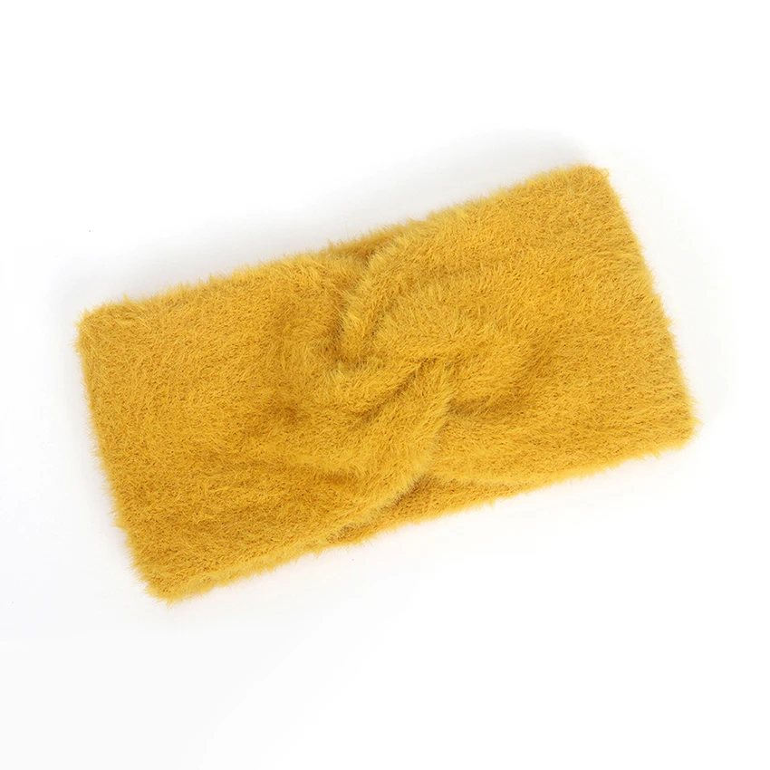 MOLANS Winter Warm Headband  Woolen Knitting Headbands Wool Knitted Elastic Headband Headwear Girls Hair Band Hair Accessories