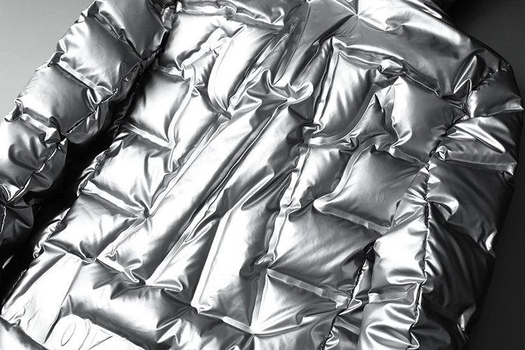 Мужской пуховик теплый и Толстый модный трендовый Хлопковый жакет короткий стиль Молодежный студенческий стиль уличная мода толстый