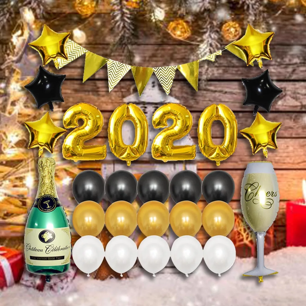Выпускные вечерние воздушные шары, набор надувных воздушных шаров для выпускного фестиваля, Новогоднее украшение
