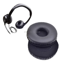1 пара мягких поролоновых амбушюров наволочка для наушников Logitech